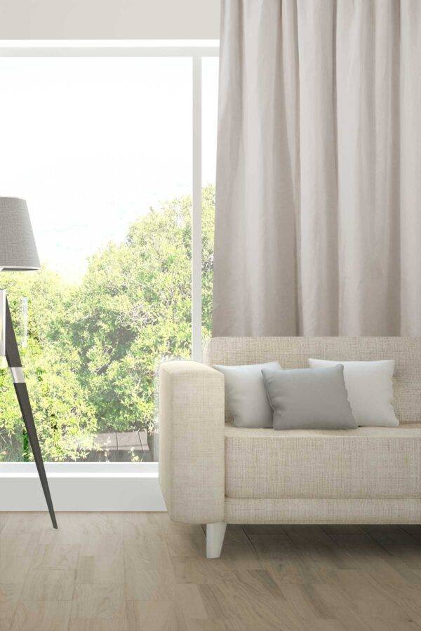 Nachtvorhang BELUNA Fischbacher 1819 Hellgrau [137]