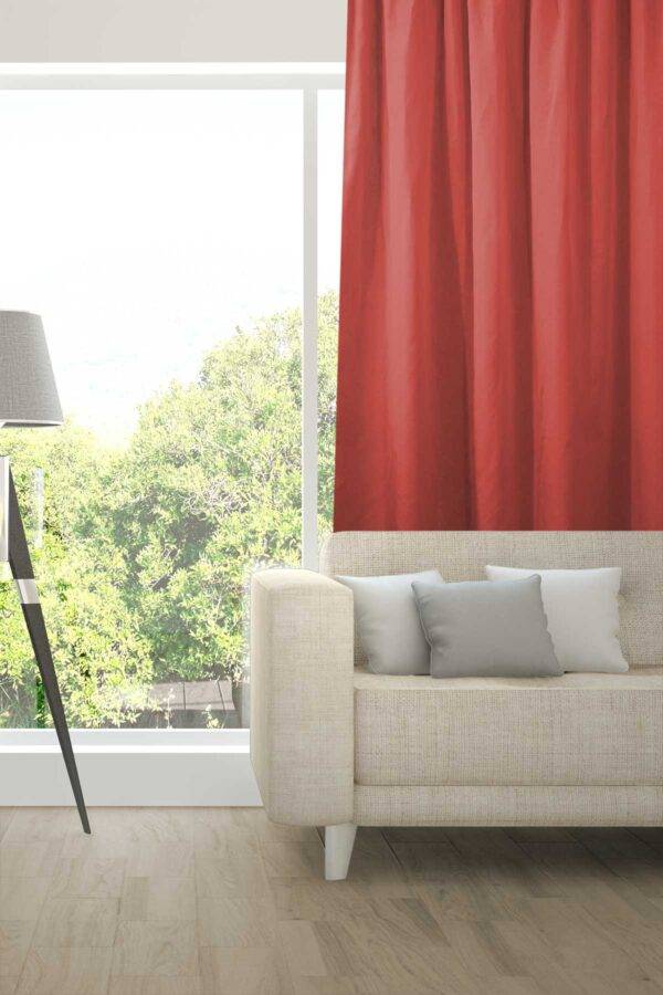 Nachtvorhang BELUNA Fischbacher 1819 Kirschrot [112]