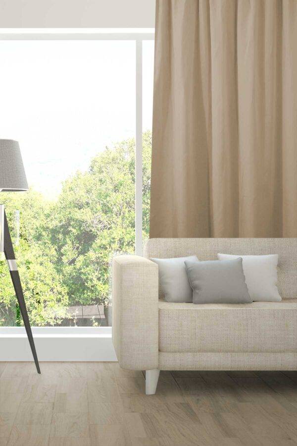 Nachtvorhang BELUNA Fischbacher 1819 Sandbeige [147]