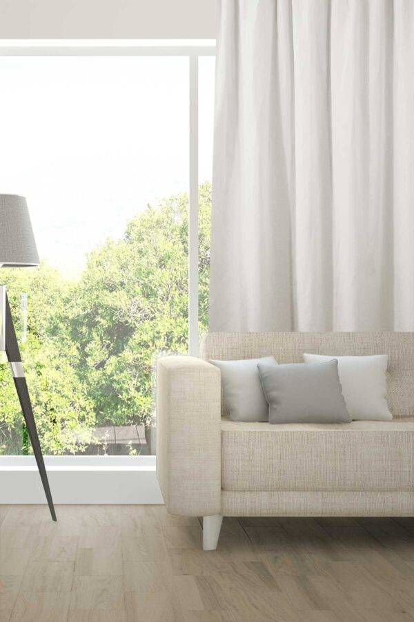 Nachtvorhang BELUNA Fischbacher 1819 Weiss [100]