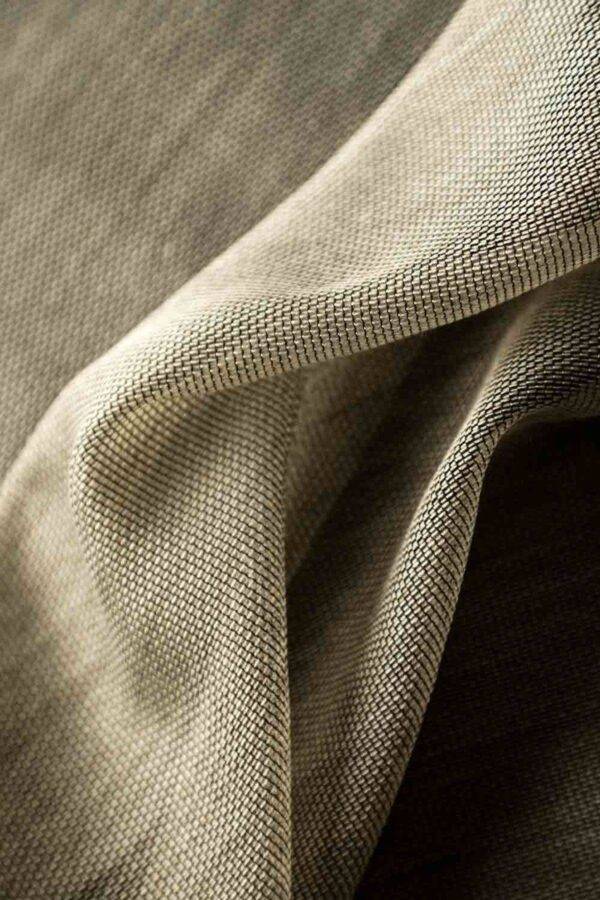 Stoffmuster Fischbacher 1819 ALPHA Detail beigegrau