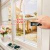 Bosch Lasermessgerät um Fenster richtig auszumessen.