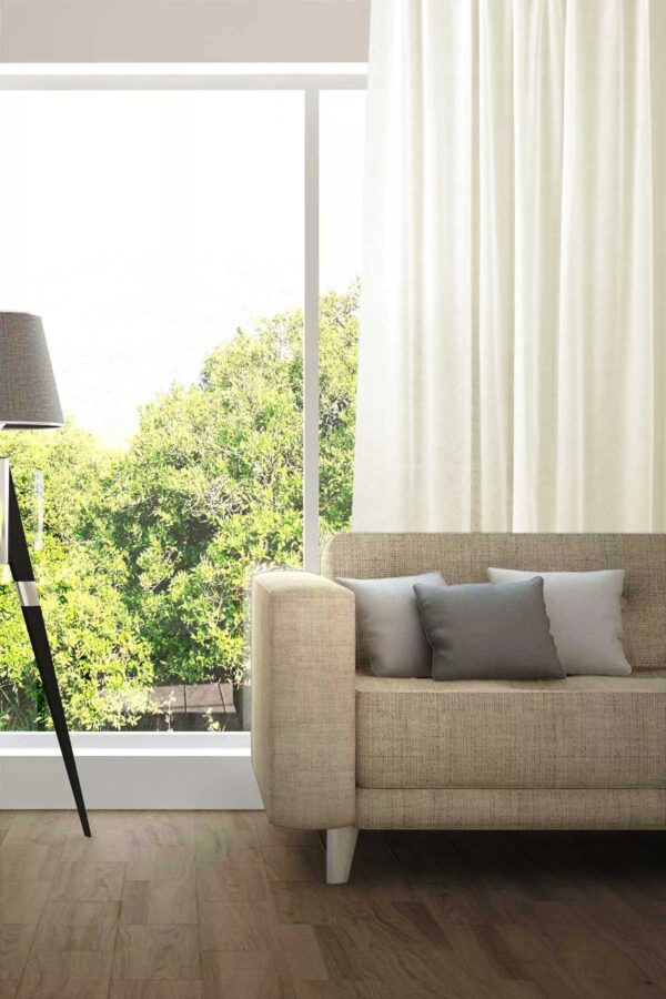 Tagesvorhang MADRID CS IV Abschluss rechts Champagner [103]