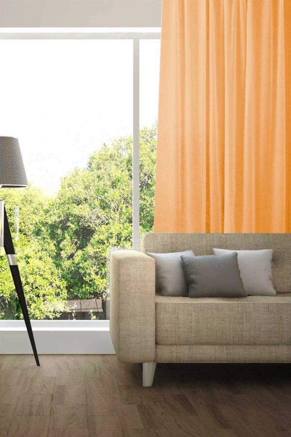 Tagesvorhang MADRID CS IV Abschluss rechts Orange [163]