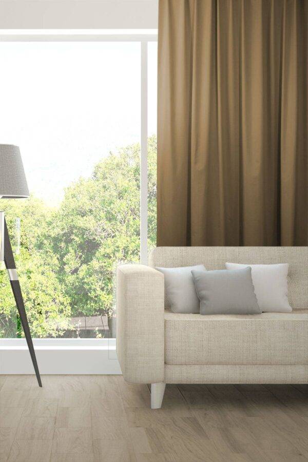 ABLION Blackout Vorhang nach Mass Fischbacher 1819 komplette Verdunkelung ABLION Blackout Vorhang nach Mass Fischbacher 1819 komplette Verdunkelung Braun [757]