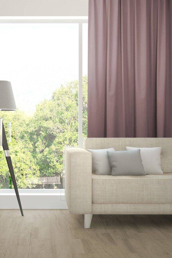 ABLION Blackout Vorhang nach Mass Fischbacher 1819 komplette Verdunkelung ABLION Blackout Vorhang nach Mass Fischbacher 1819 komplette Verdunkelung Flieder [708]