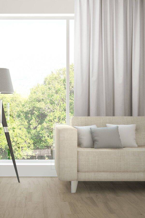 ABLION Blackout Vorhang nach Mass Fischbacher 1819 komplette Verdunkelung ABLION Blackout Vorhang nach Mass Fischbacher 1819 komplette Verdunkelung Grauweiss [707]