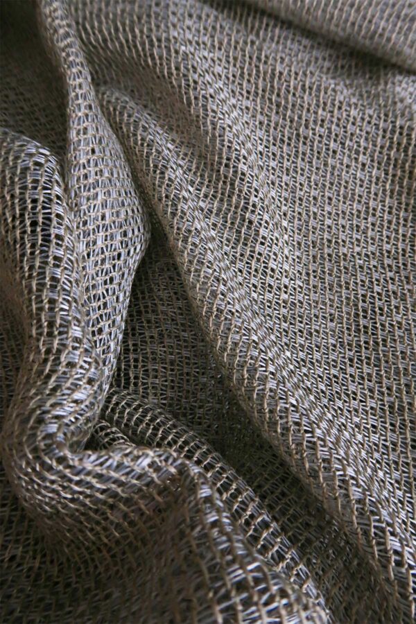 LUPO Vorhangstoff dekorative Netzstruktur Fischbacher 1819 Tagesvorhang LUPO Vorhangstoff dekorative Netzstruktur Fischbacher 1819 Tagesvorhang