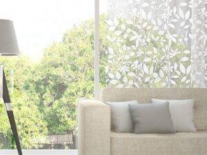 SILHOUETTE Tagvorhang Fischbacher 1819 Viskose dekorativ Wohnzimmer Weiss [200]