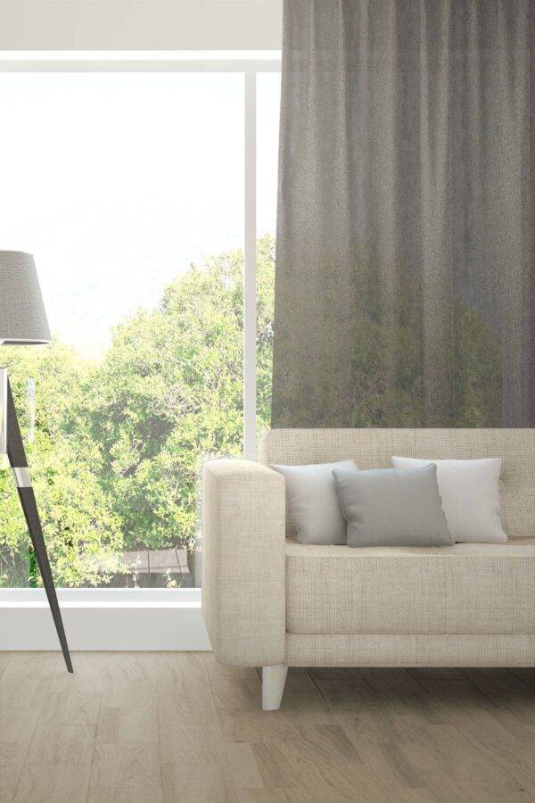 Tagesvorhang nach Mass dekorativ LUPO Fischbacher 1819 Wohnzimmer Beigegrau [905]