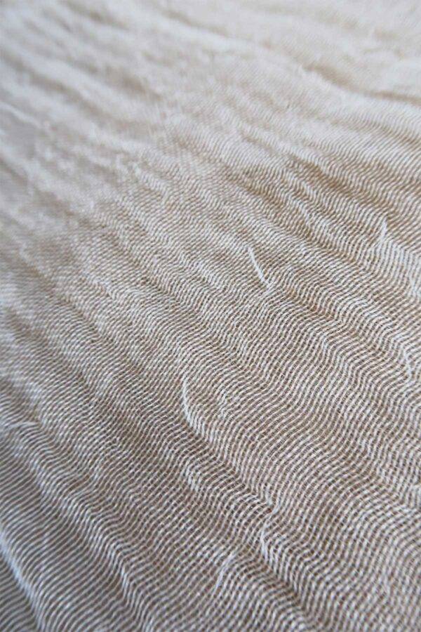 Tagesvorhang SILENZIO Fischbacher 1819 Vorhangstoff Detail halbtransparent