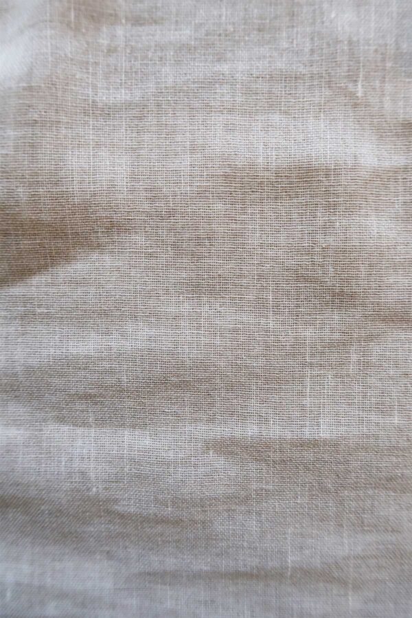 Tagvorhang TRAMONTANA Stoffmuster Leinen-Wollmischung Detail