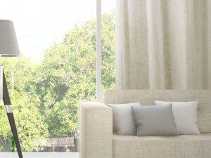 TRAMONTANA Fischbacher 1819 Vorhang nach Mass Wohnzimmer Cremeweiss [507]