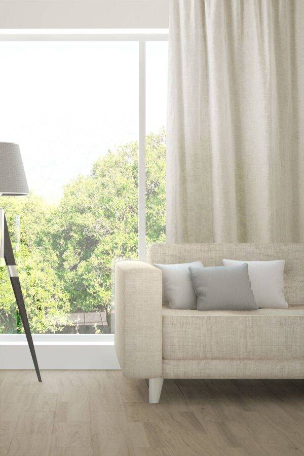 TRAMONTANA Fischbacher 1819 Vorhang nach Mass Wohnzimmer Cremeweiss [507]