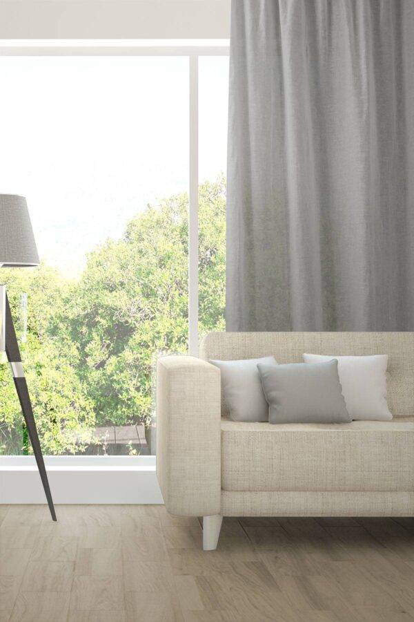 TRAMONTANA Fischbacher 1819 Vorhang nach Mass Wohnzimmer Grau [515]