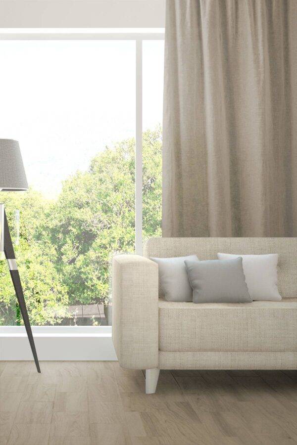 TRAMONTANA Fischbacher 1819 Vorhang nach Mass Wohnzimmer Hellbraun [527]