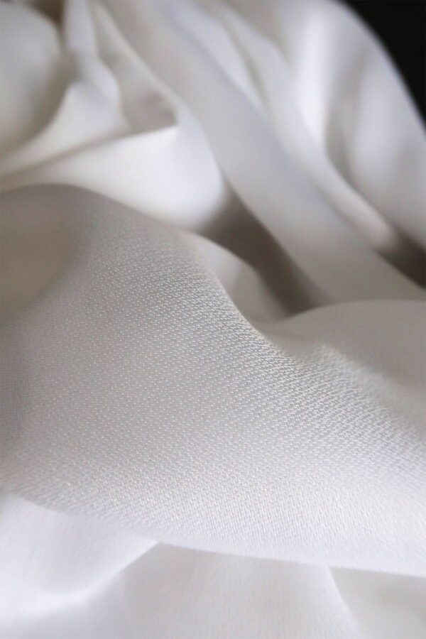 Vorhangstoff Tagesvorhang Naturoptik BONUS Fischbacher weiss