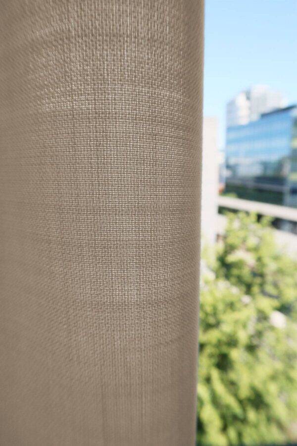 Nachtvorhang DENEB Massvorhang hellbraun Naturoptik