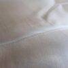 SONATINE Tagesvorhang feiner edler Stoff Detail weiss