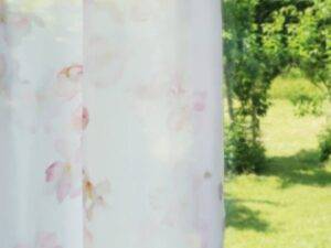 SAKURA FR REFLECT Vorhang Fischbacher Weiss [202]