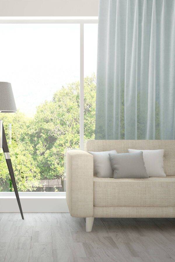 VENTO feiner Tagesvorhang Fischbacher Mint [209]