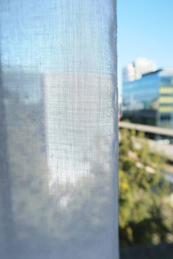 Vorhang Wohnzimmer Fenster transparent VENTO