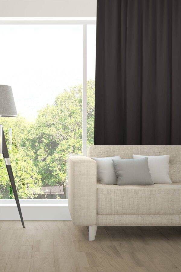 Verdunkelungsvorhang ALAKAZAM Fischbacher 1819 Anthrazit [125]