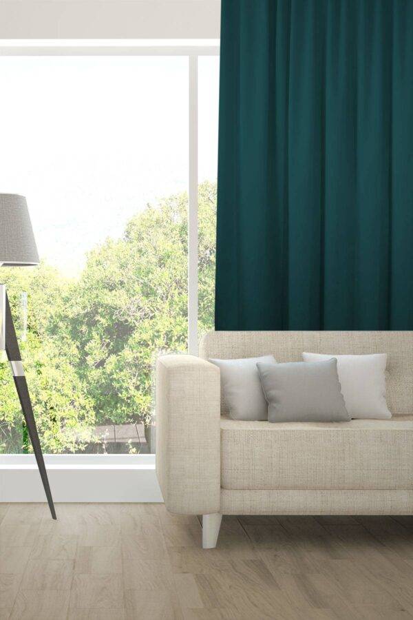 Verdunkelungsvorhang ALAKAZAM Fischbacher 1819 Dunkles Petrol [119]