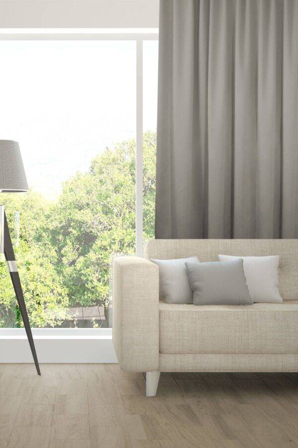 Verdunkelungsvorhang ALAKAZAM Fischbacher 1819 Platingrau [105]