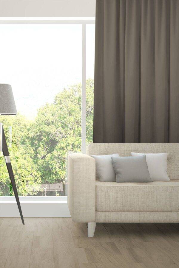 Verdunkelungsvorhang ALAKAZAM Fischbacher 1819 Quarzgrau [157]