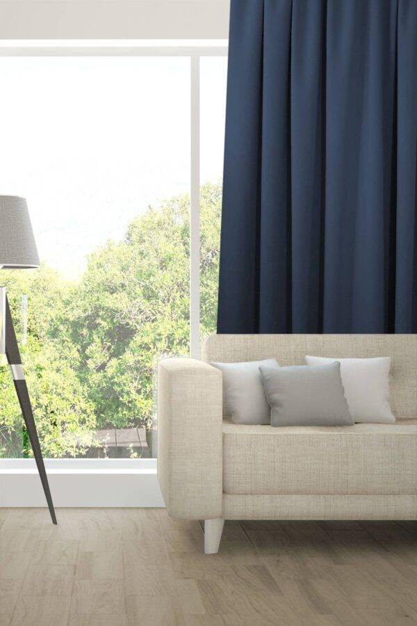 Verdunkelungsvorhang NUIT Fischbacher 1819 Dunkelblau [911]