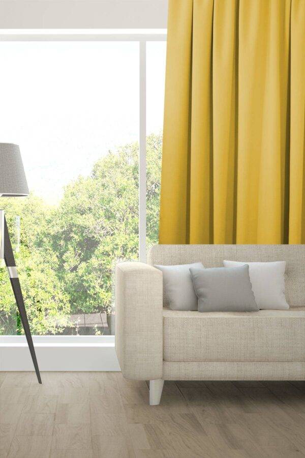 Verdunkelungsvorhang NUIT Fischbacher 1819 Gelb [913]