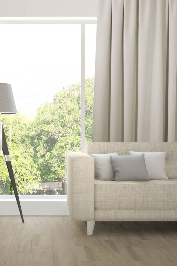 Verdunkelungsvorhang NUIT Fischbacher 1819 Grauweiss [907]