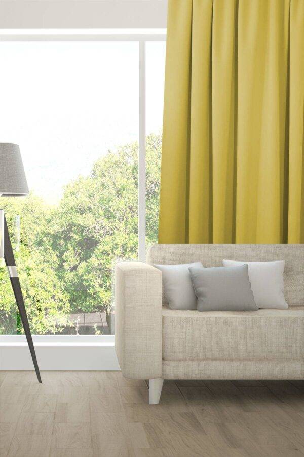 Verdunkelungsvorhang NUIT Fischbacher 1819 Limone [904]