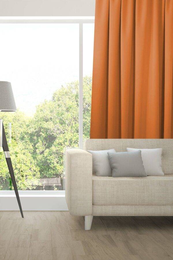 Verdunkelungsvorhang NUIT Fischbacher 1819 Orange [902]