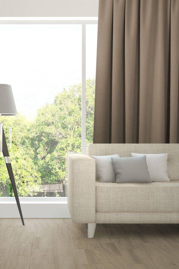 Verdunkelungsvorhang NUIT Fischbacher 1819 Quarzgrau [945]