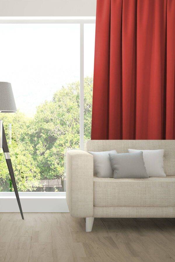 Verdunkelungsvorhang NUIT Fischbacher 1819 Rot [922]