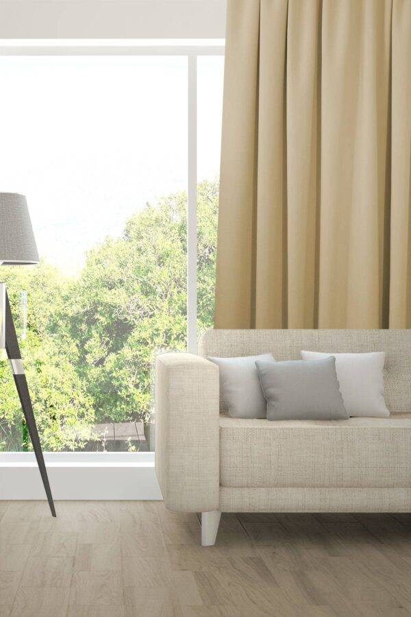 Verdunkelungsvorhang NUIT Fischbacher 1819 Sandbeige [957]