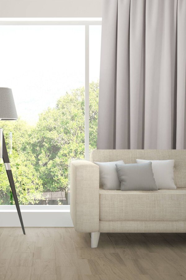 Verdunkelungsvorhang NUIT Fischbacher 1819 Silbergrau [905]