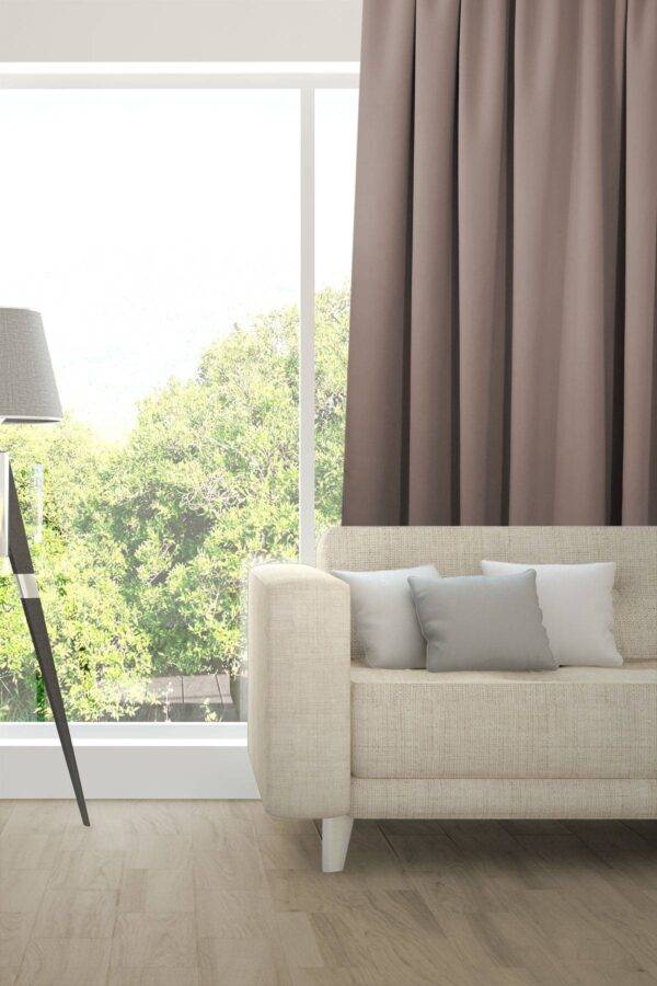 Verdunkelungsvorhang NUIT Fischbacher 1819 Taupe [918]