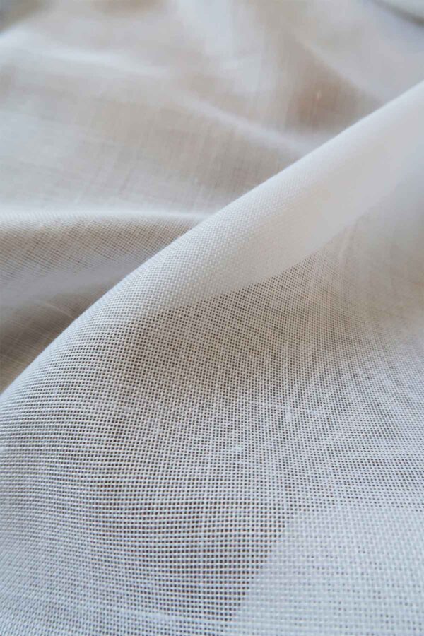 ALSARA Fischbacher Vorhangstoff Leinen-Optik