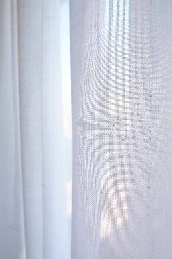 ALSARA Vorhang nach Mass Leinenoptik