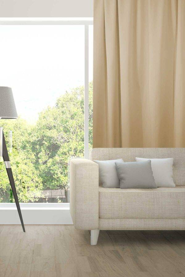 Nachtvorhang ATOMIC Fischbacher 1819 Beige [103]