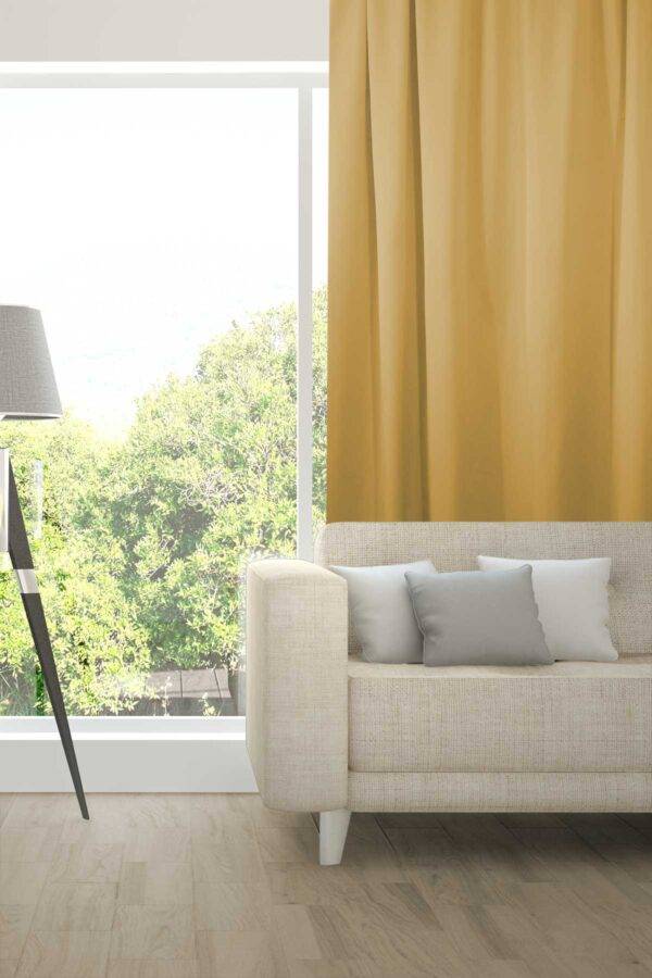 Nachtvorhang ATOMIC Fischbacher 1819 Gold [113]