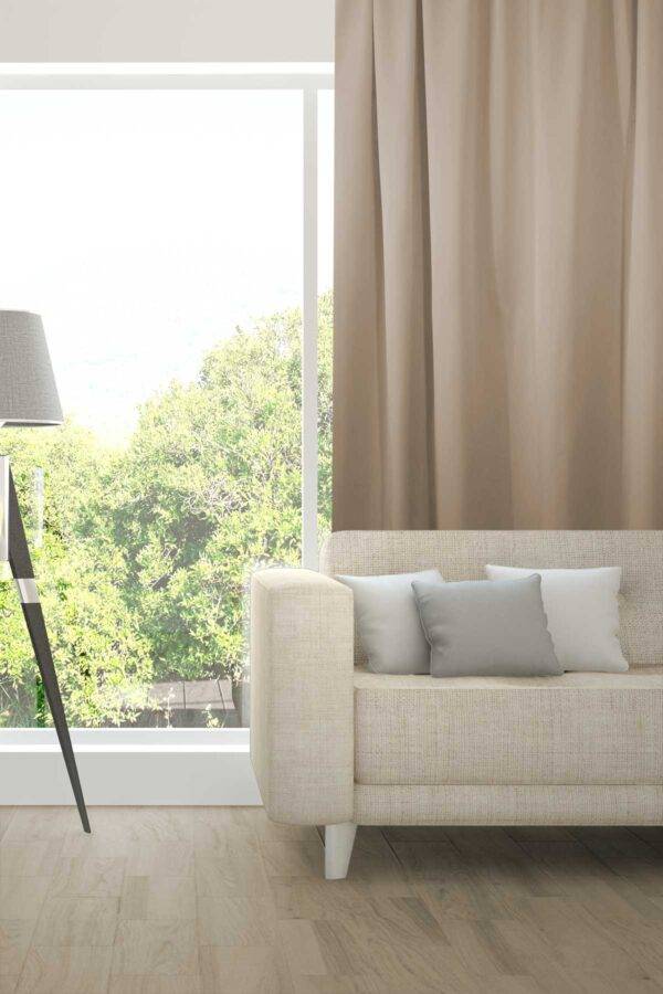 Nachtvorhang ATOMIC Fischbacher 1819 Sandbeige [127]