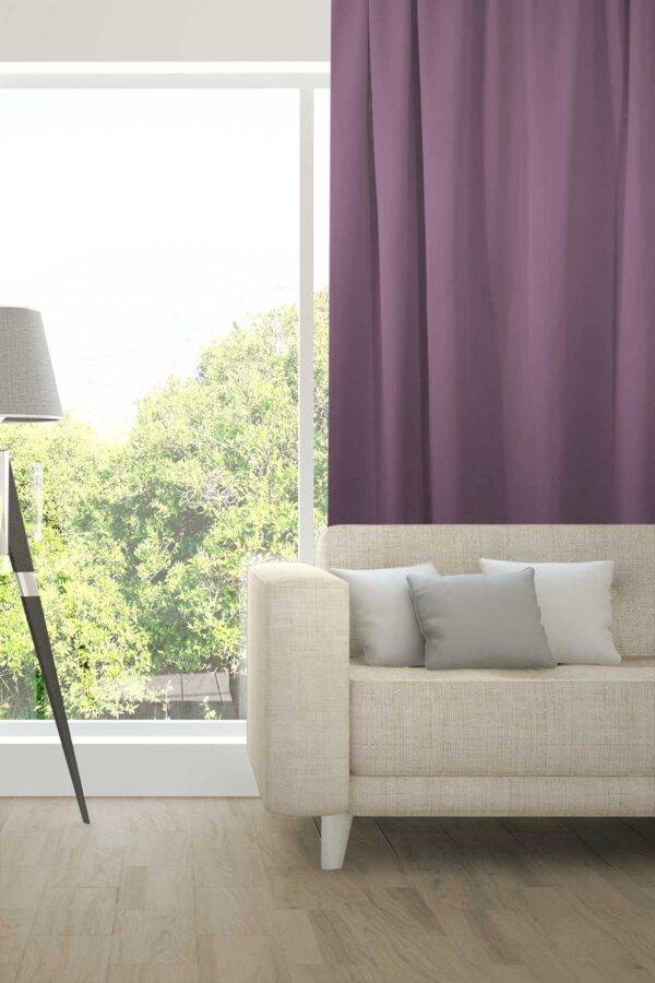 Nachtvorhang ATOMIC Fischbacher 1819 Violett [108]