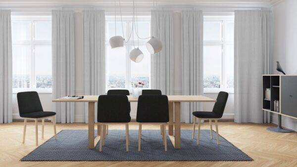Vorhang Esszimmer kvadrat High Above hellgrau Vorhang Esszimmer kvadrat High Above hellgrau