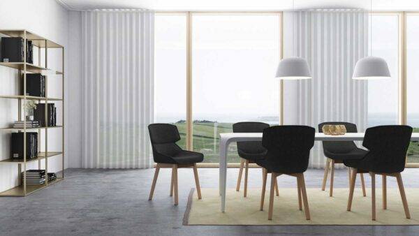 Tagesvorhang Erin II kvadrat Wohnzimmer