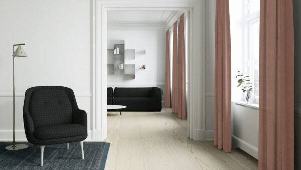 Twinx Vorhang nach Mass rot blickdicht