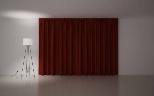 Verdunkelungsvorhang Twilight kvadrat online rot